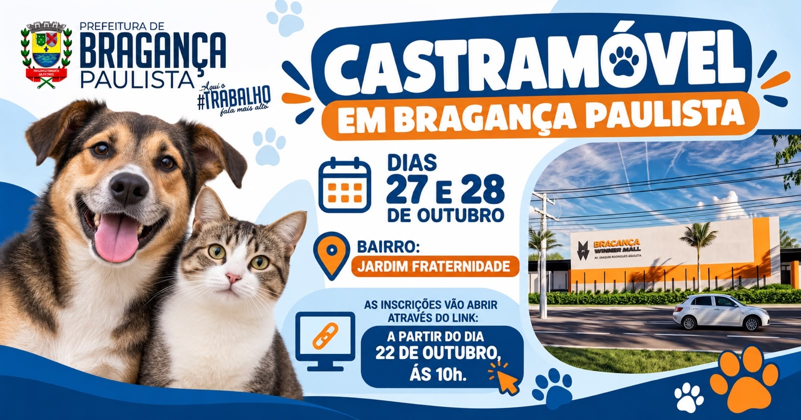 CASTRAMÓVEL EM BRAGANÇA PAULISTA