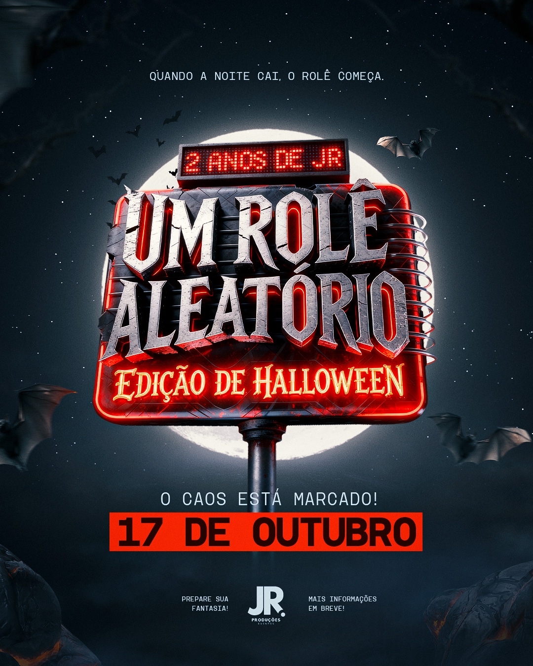 UM ROLÊ ALEATÓRIO EDIÇÃO HALLOWEN