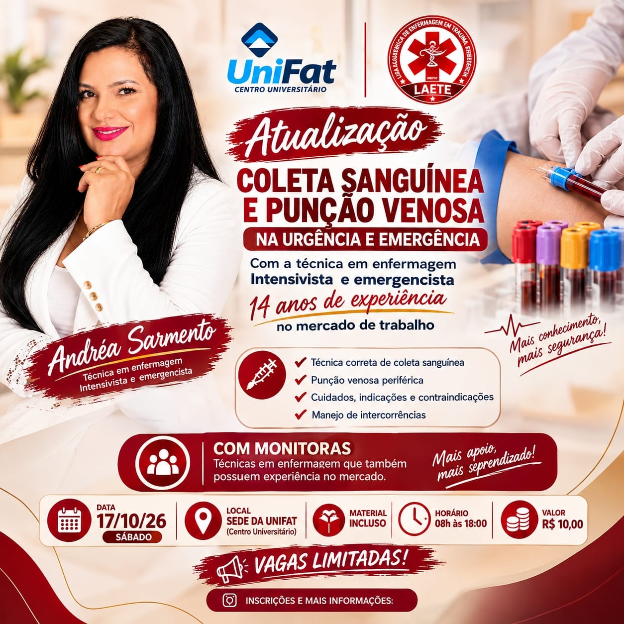 Coleta sanguínea e punção venosa
