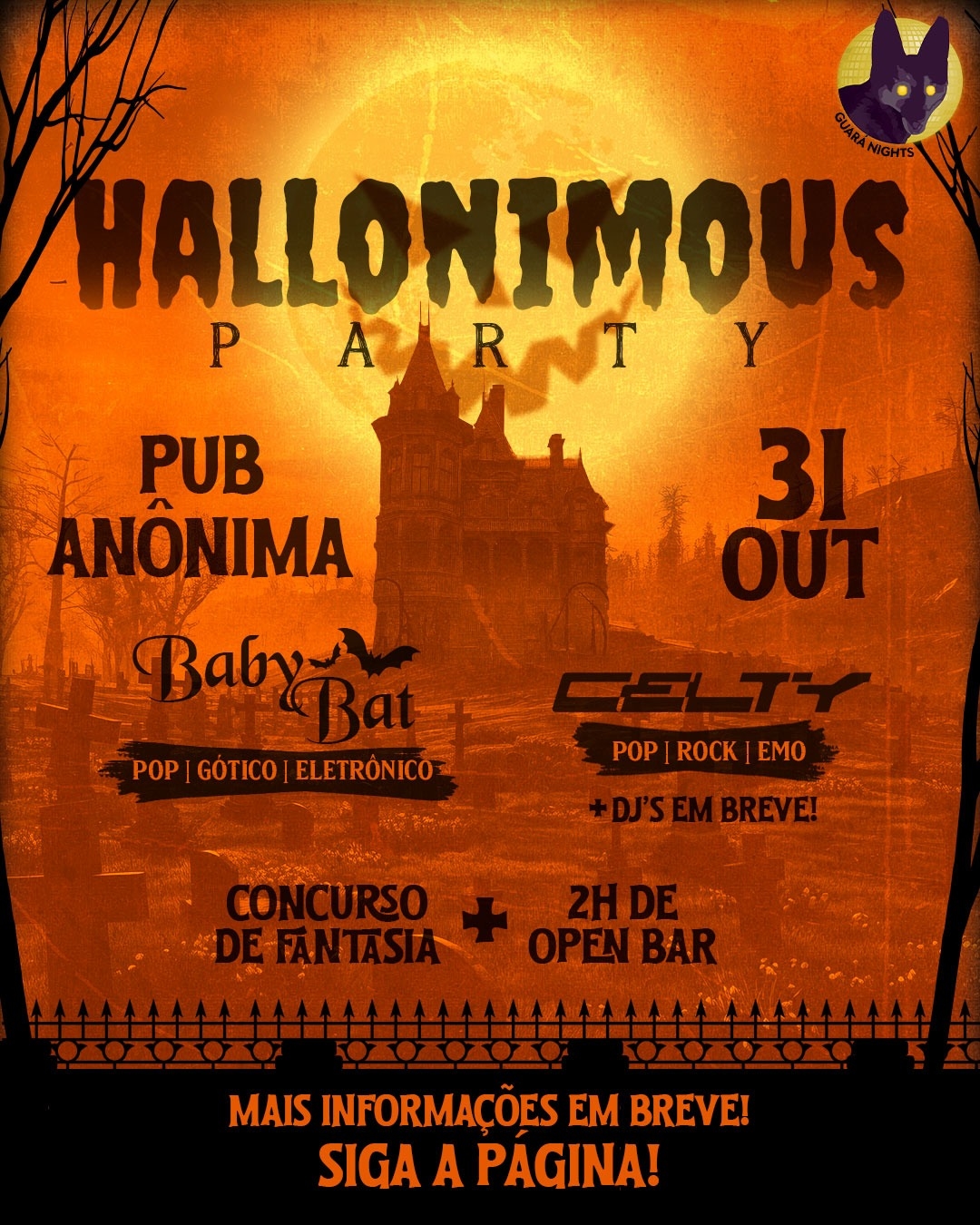 Hallonimous Party - Guará Nights