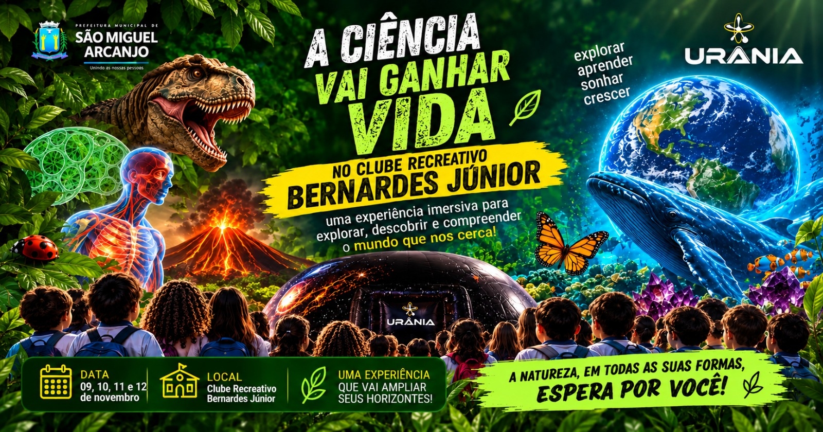 INGRESSO GRATUITO Urânia Planetário