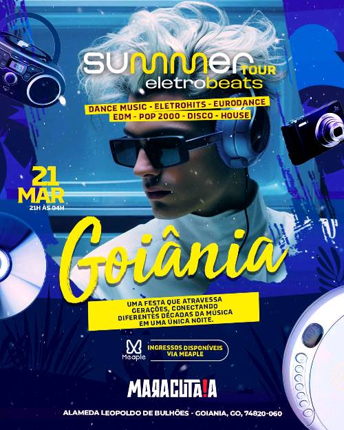 Summer EletroBeats Tour em Goiânia