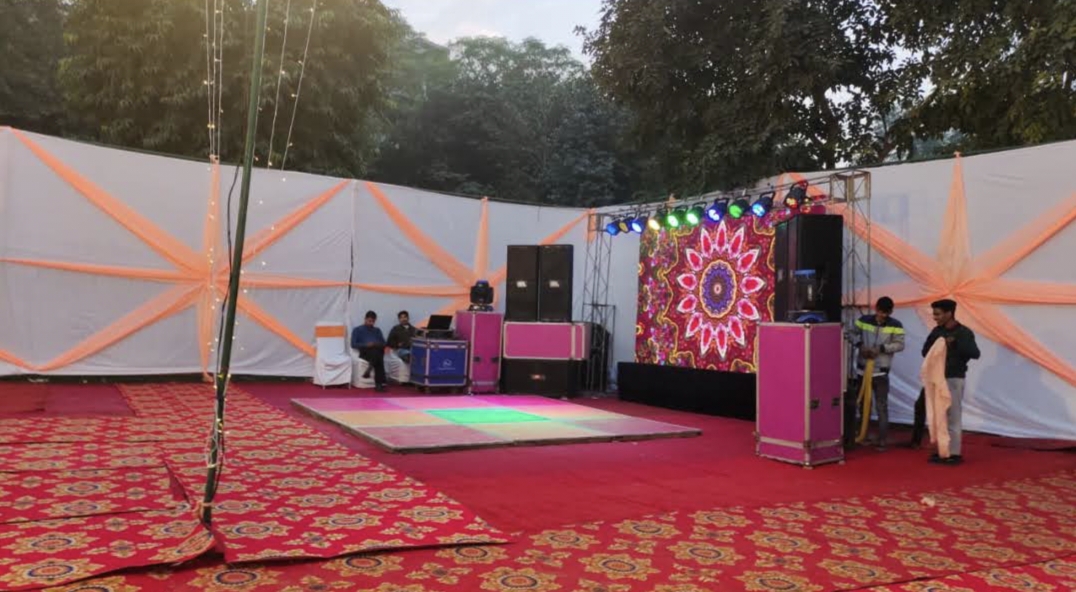 DJ Sai Raghav live performance setup