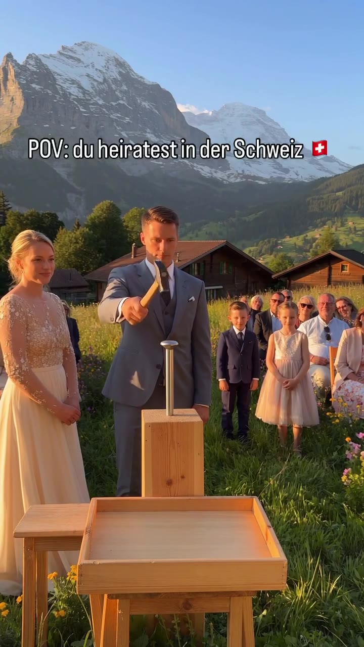 POV: you’re getting married in Switzerland