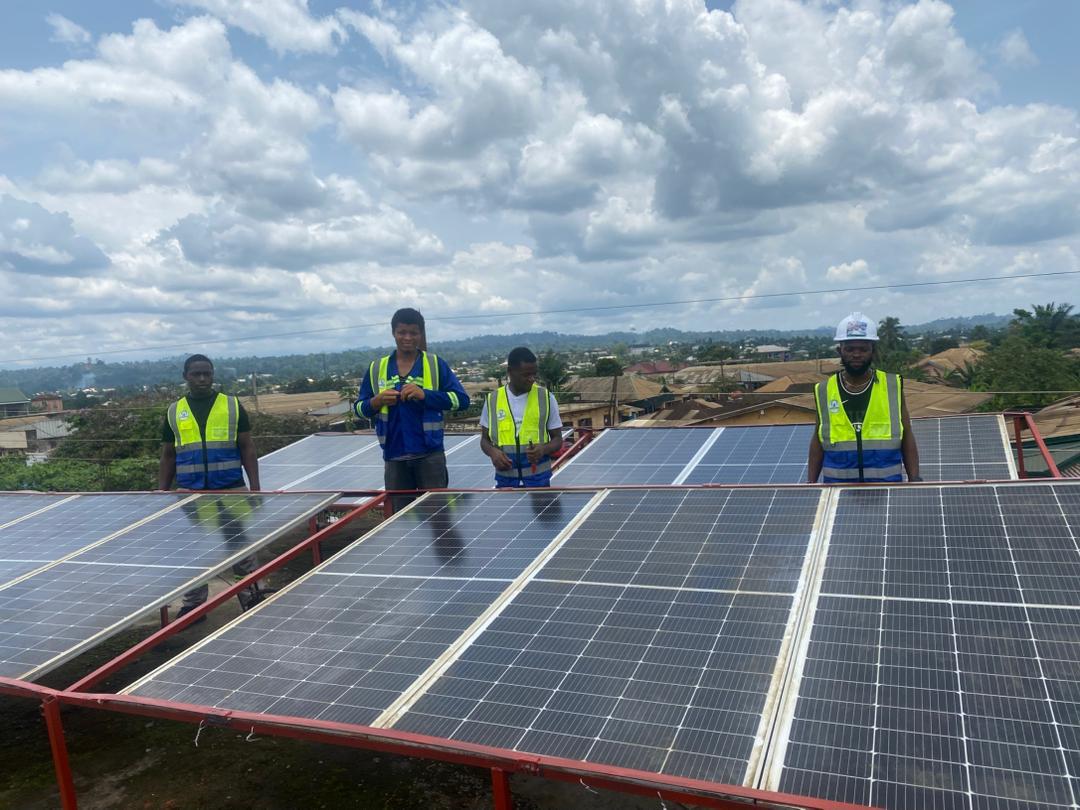 6kW Solar Power System Installation at Mmockbie Credit Union, Kumba