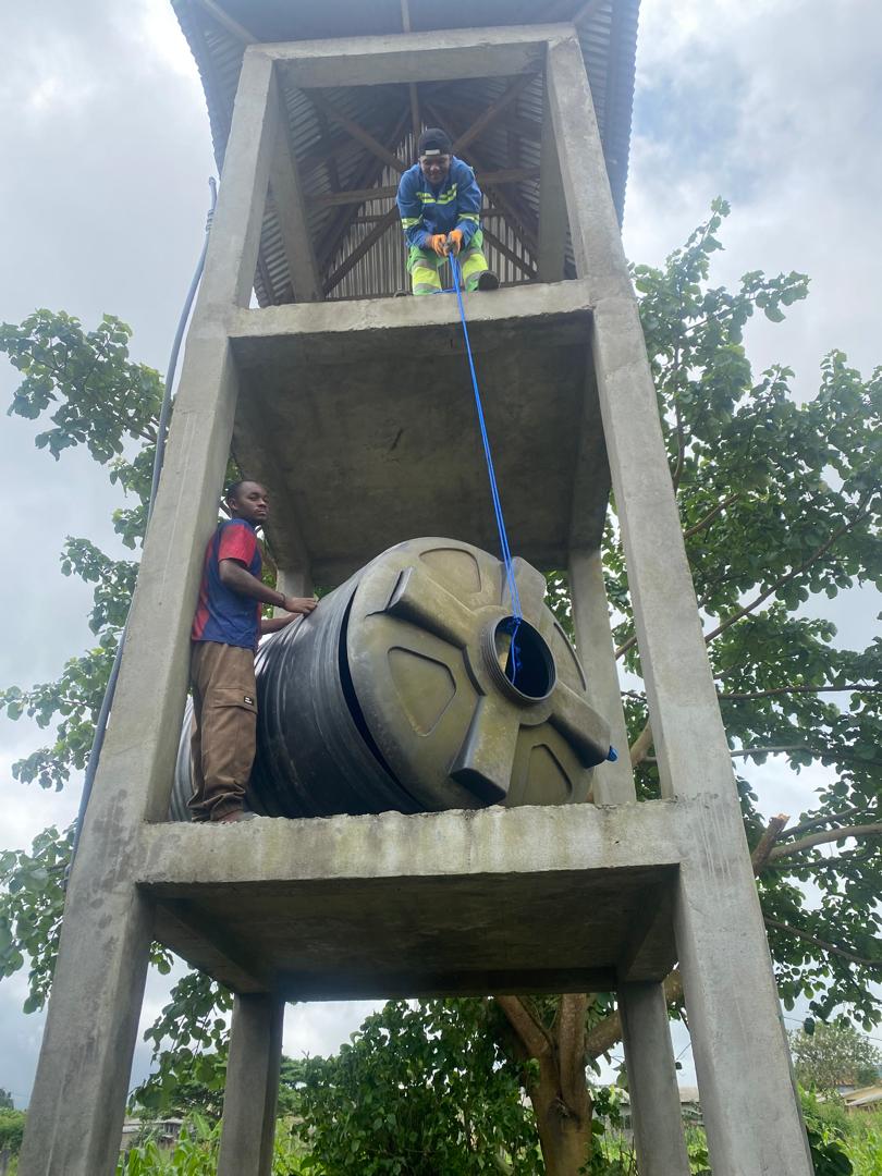 Rehabilitation of borehole in Bolifamba 