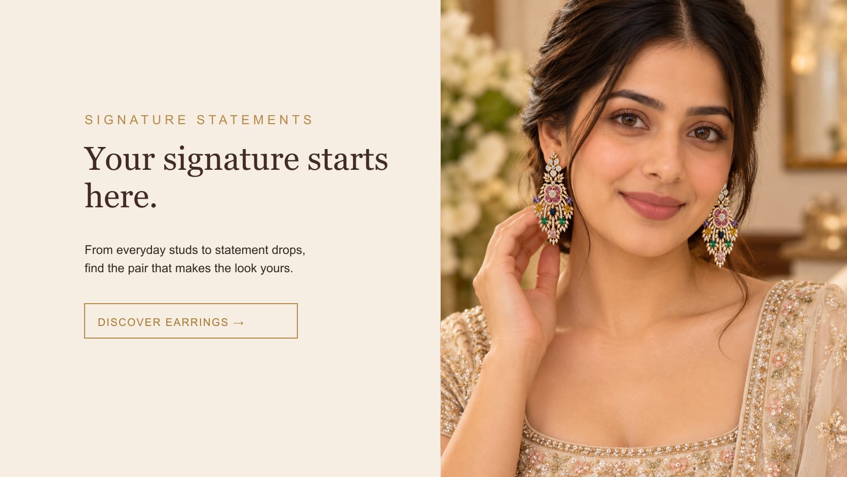 EverLush Jewels earrings collection