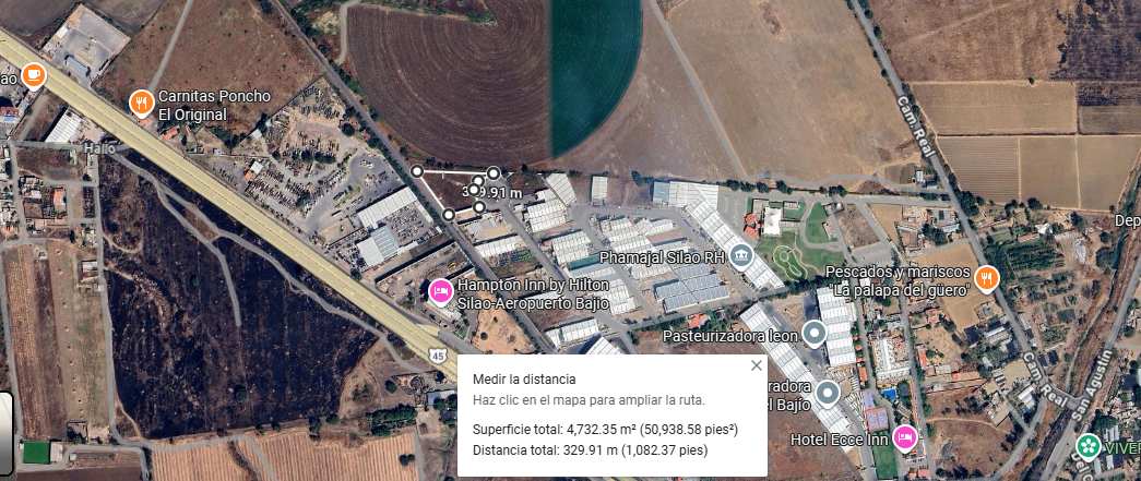 Terreno Silao en Venta 4,530 m2 Parque industrial