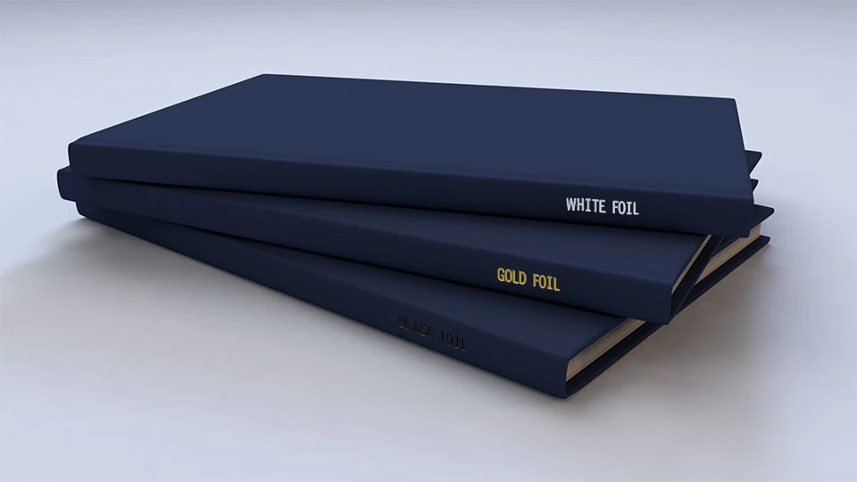 Navy Linen Book