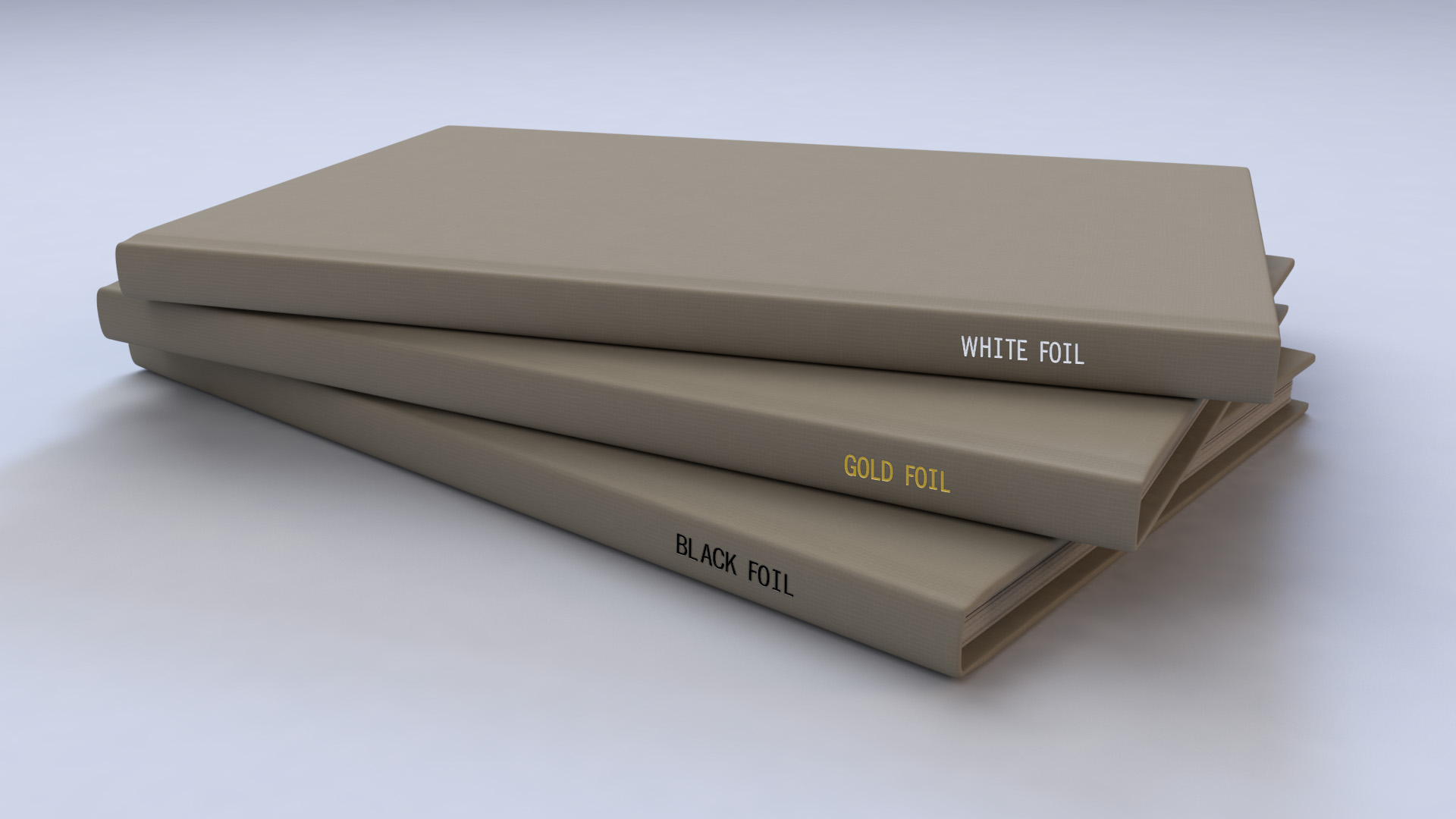 Tan Linen Book