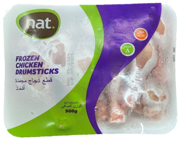 CHICKEN DRUM STICK NAT 900g 冷凍鶏もも骨付き