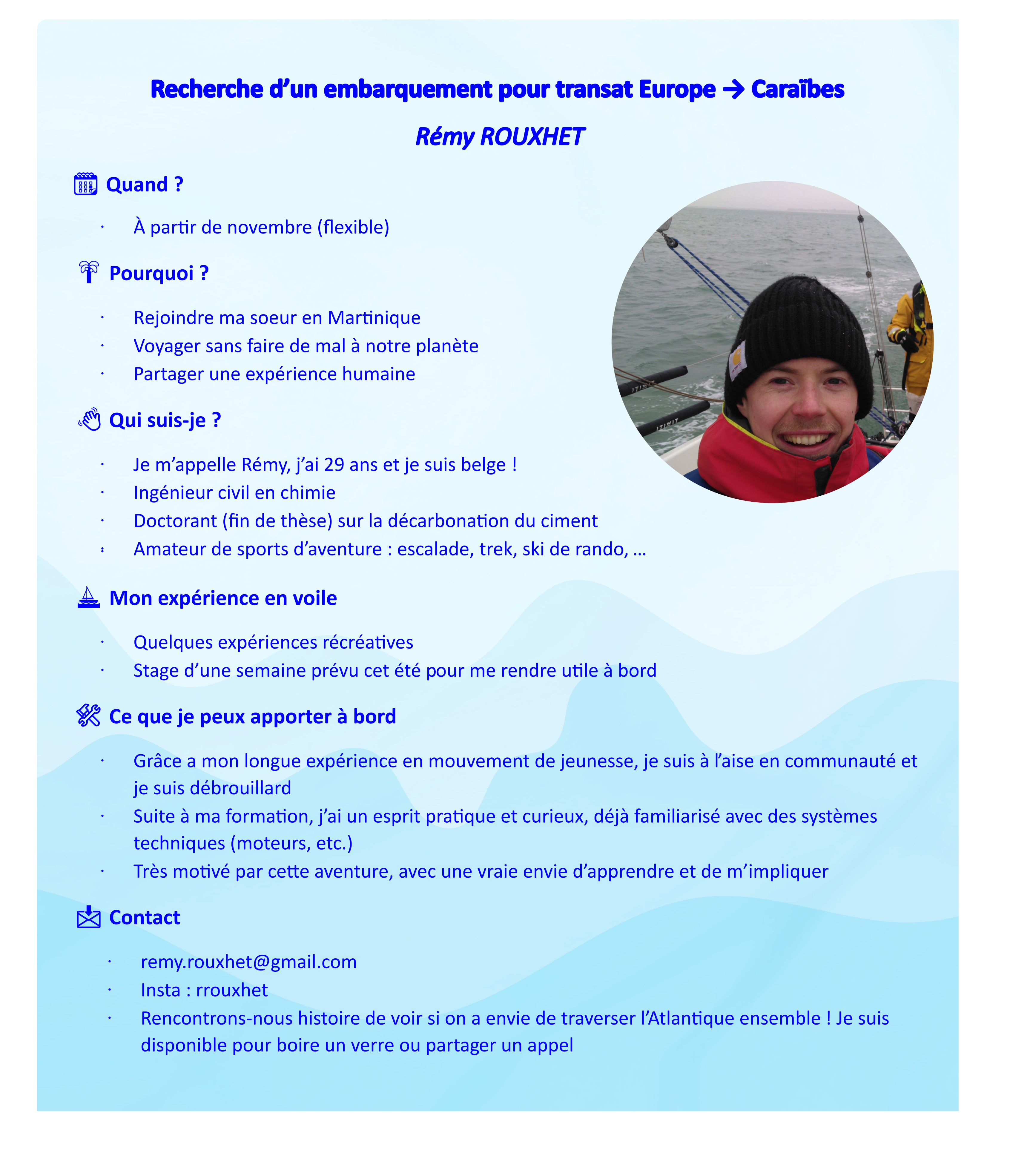 Image de couverture de : Recherche transat est-ouest
