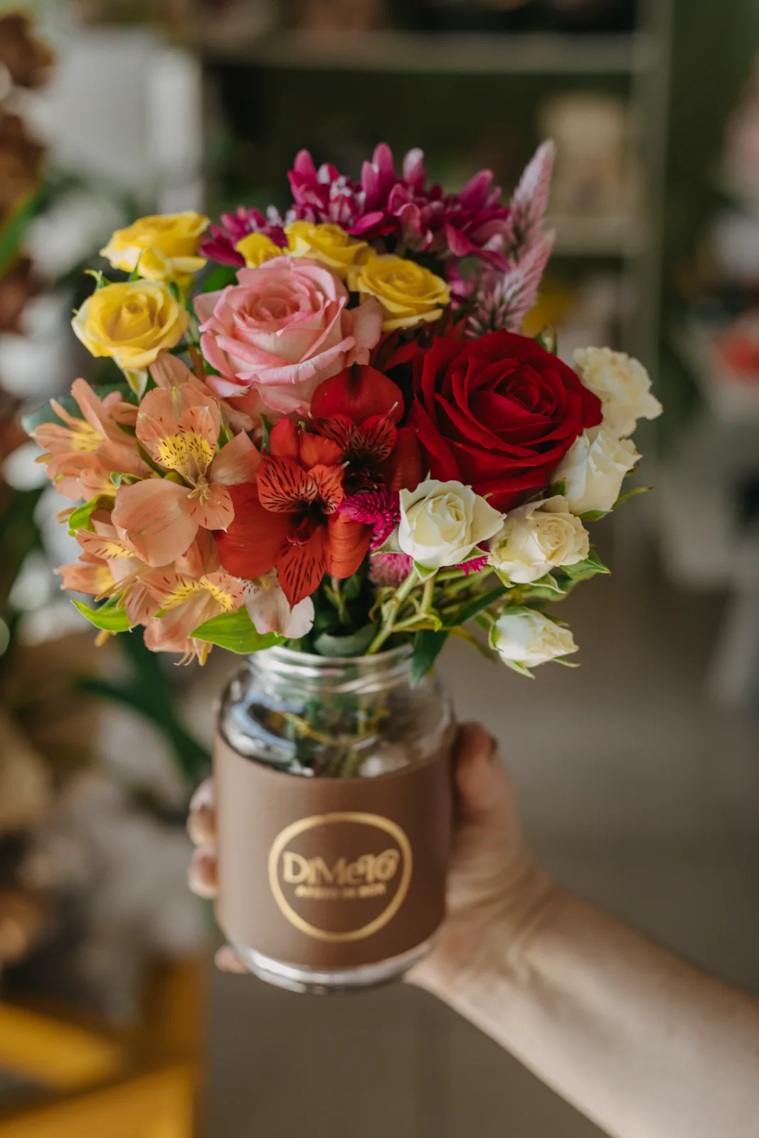 Flores no Vidro