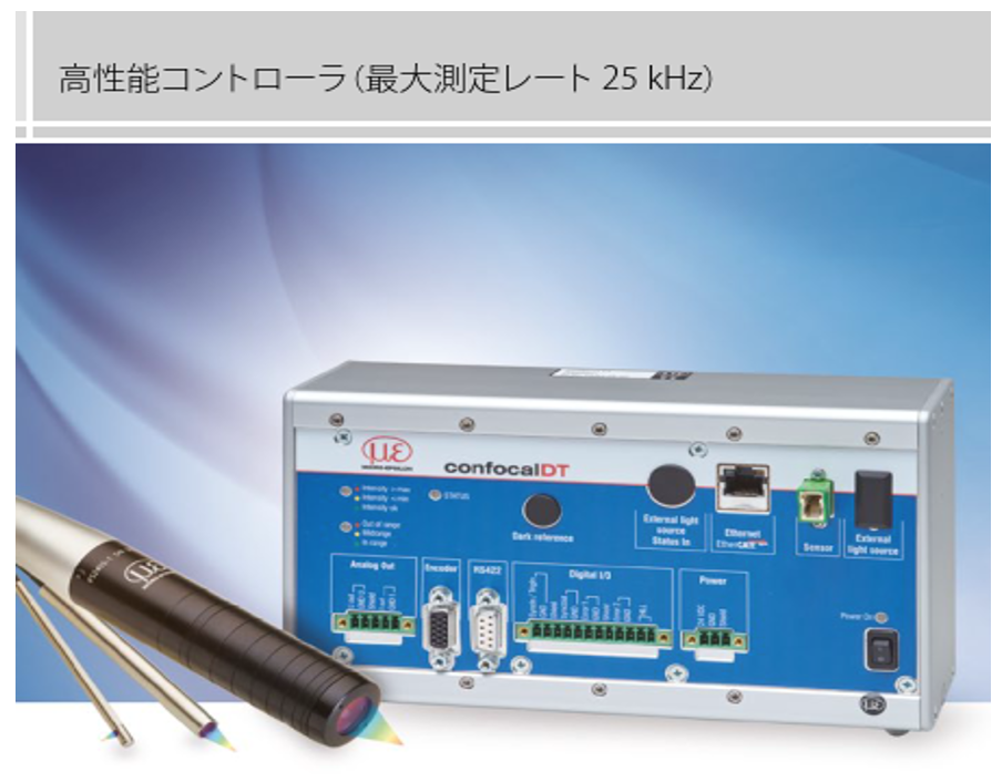 堅牢でパワフルなコントローラ