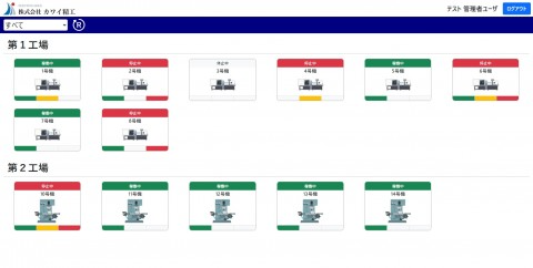 稼働率の見える化