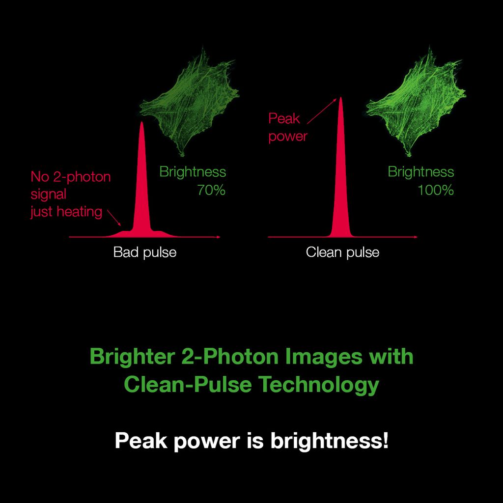 独自開発のクリーンパルス技術による最高輝度の画像