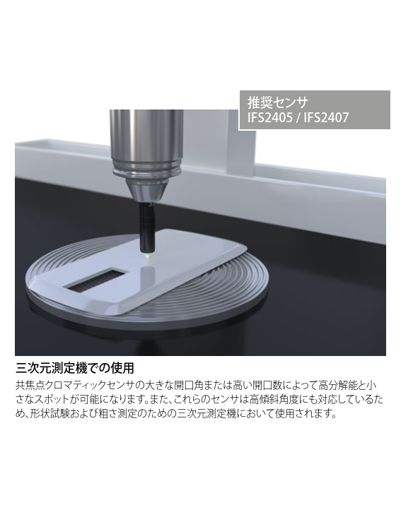 あらゆる産業、用途を想定したセンサヘッド