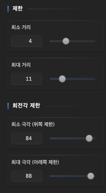 Image 11. EVOVA Showroom Camera Limits