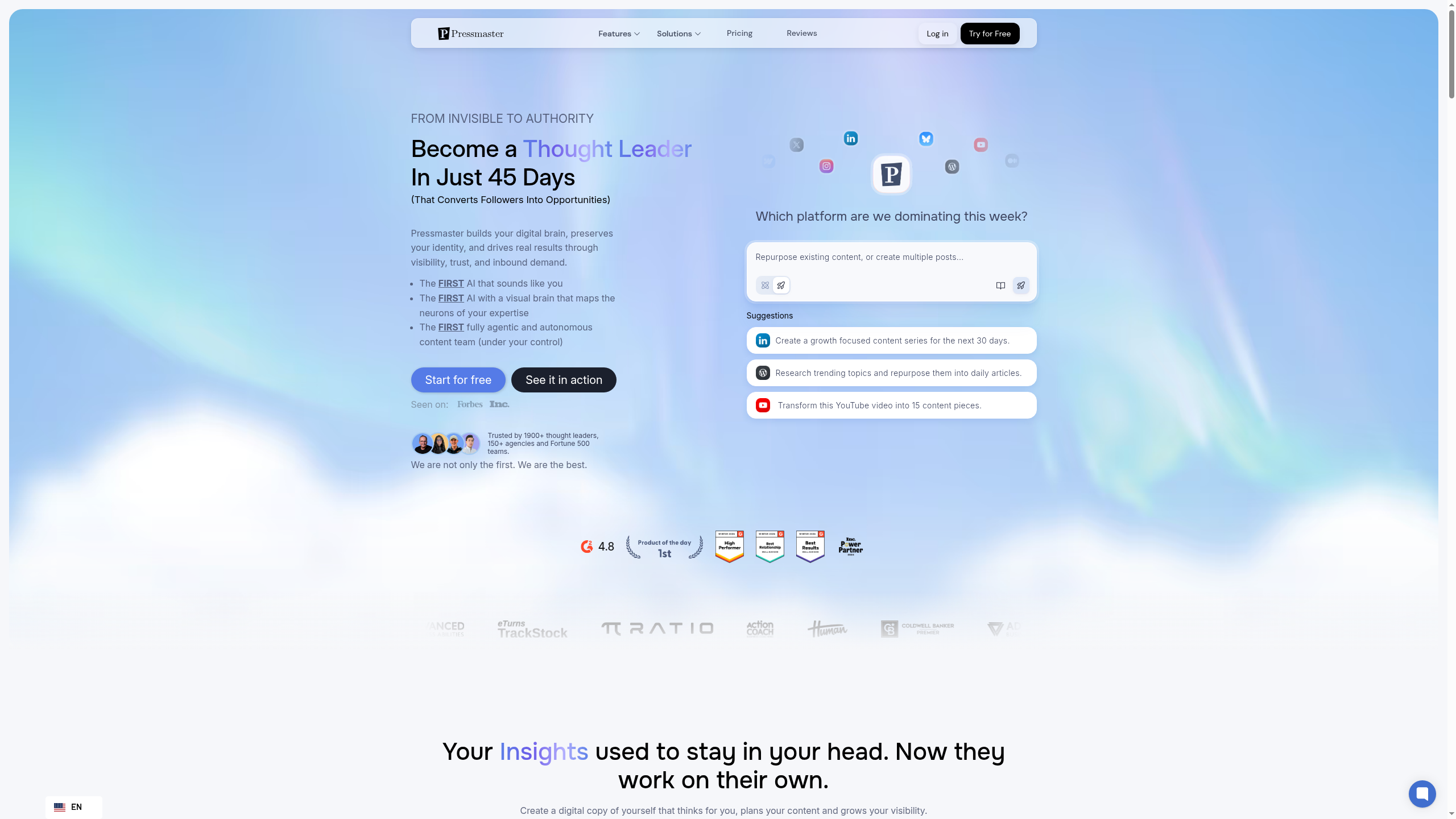 Pressmaster AI screenshot 1