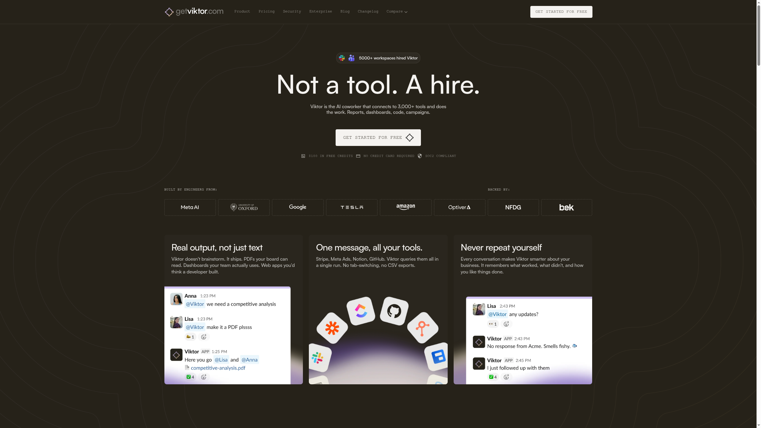 Viktor | Not a tool. A hire. screenshot 1