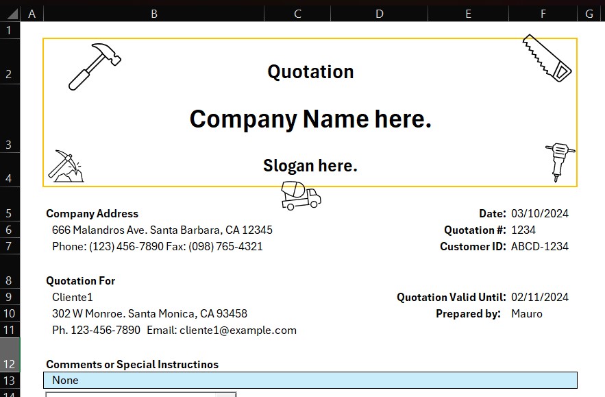 Beyond Excel Formulas: Build an Effortless Quotation System [Tutorial].