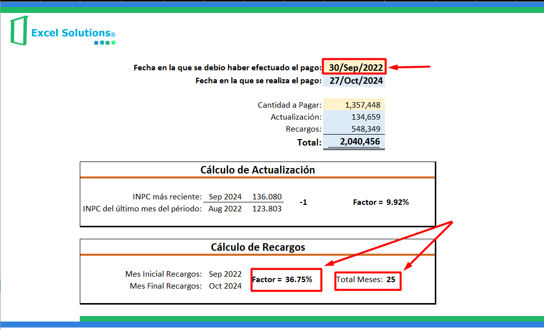 Actualizador Dinámico de Impuestos. Parte 2: Método Alternativo para Recargos en Excel.