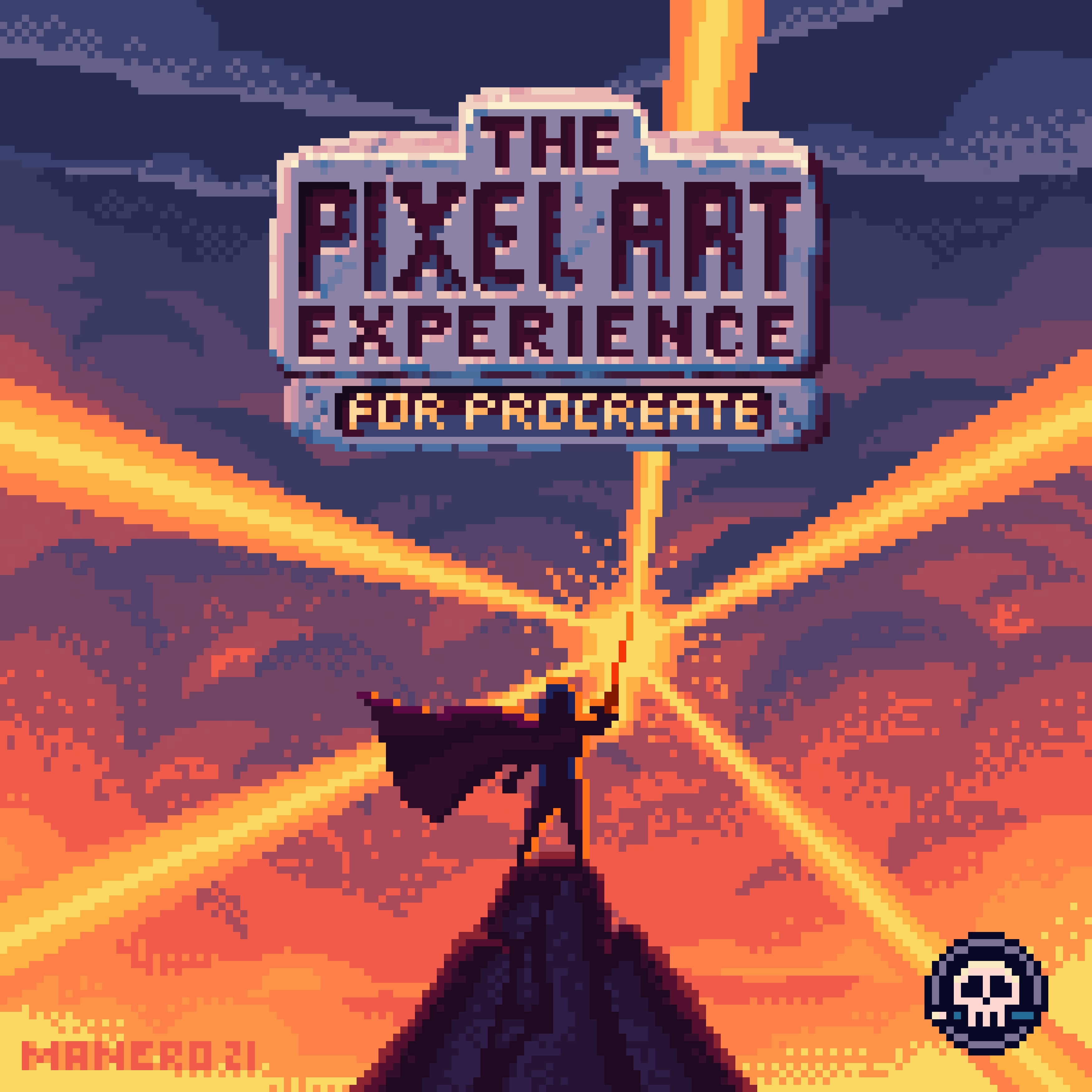 PIXEL PROCREATE BRUSH KIT image 1