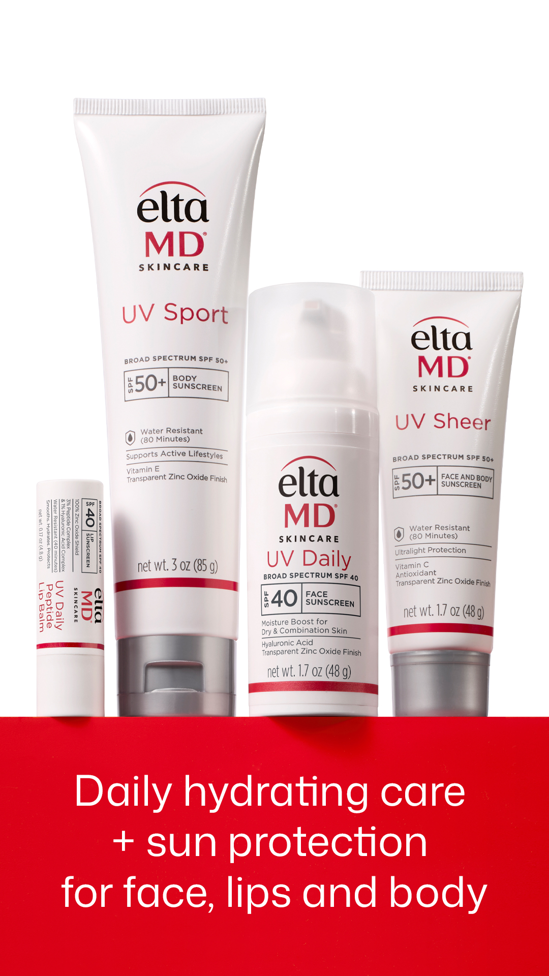 UV Daily Peptide Lip Face and Body