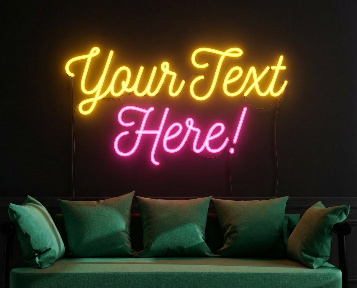 Customisable Text Neon Sign