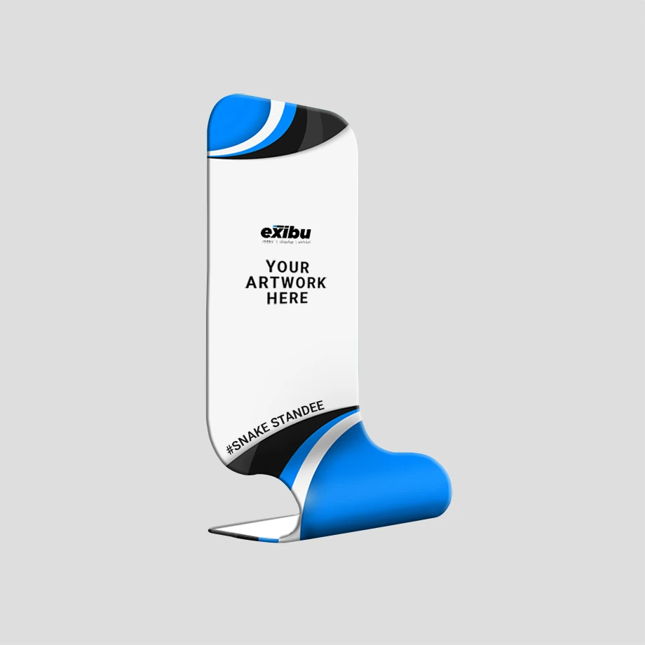 Snake Outward Stands for Extended, Attention-Grabbing Displays (MS) (Size 3ft x 10ft)