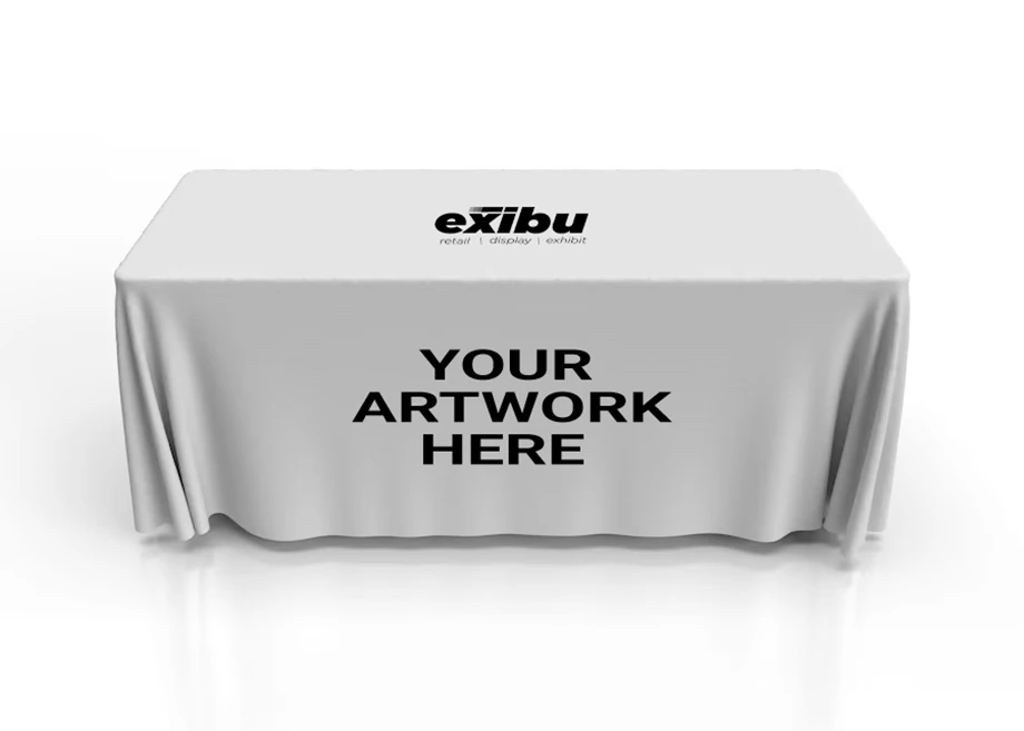 Custom Printed Fabric Table Cover Throw (6ft)
