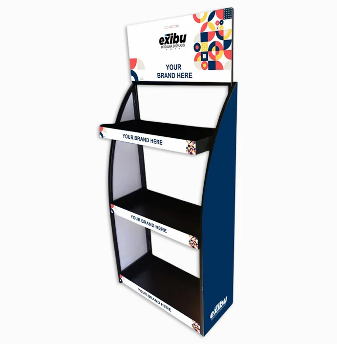Heavy Duty Modular Metal Floor Display Stand