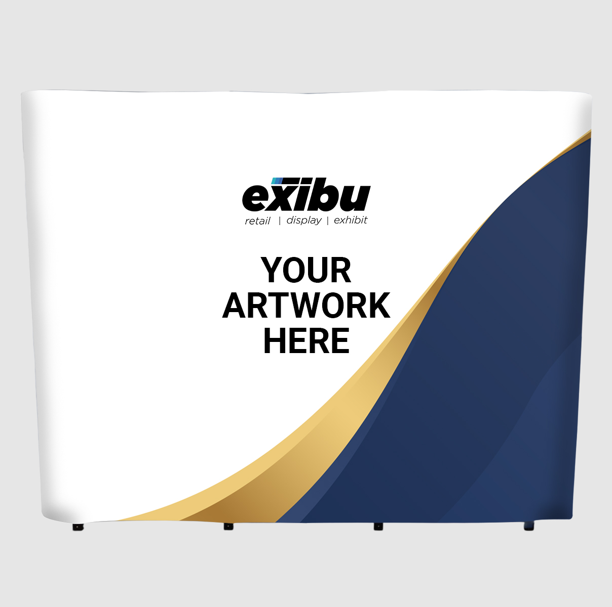 Pop Up Magnetic Backdrop Straight (4M)