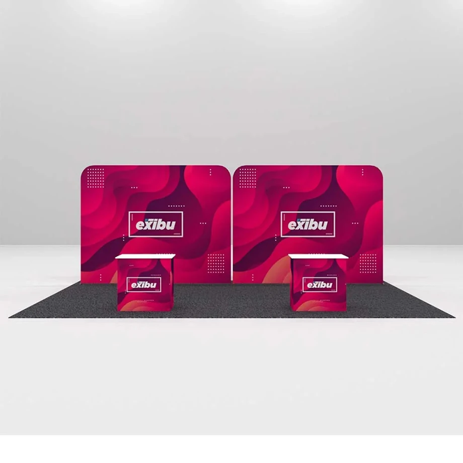 Two Backdrop Exhibition Booth