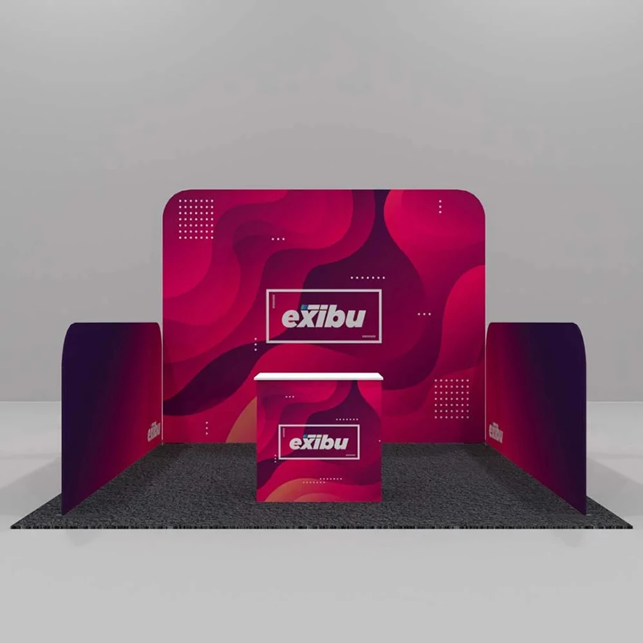 Half Walls Exhibition Booth