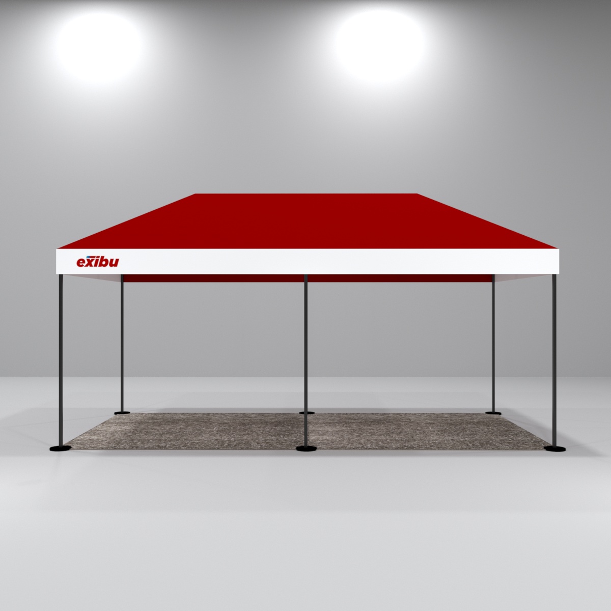 6 x 3M Tent with PRINTED ONLY TOP