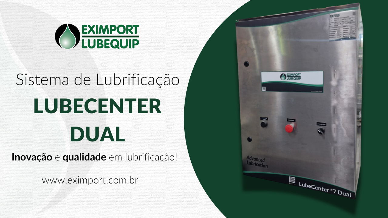 Sofisticada e Exclusiva Central de Lubrificação LubeCenter DUAL!