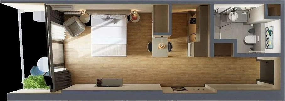 Zhiuli Shartava Ave, 9 · 35.2 m² · 4