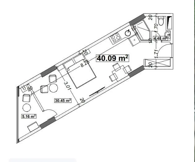 Adlia St, 14 · 40 m² · 2/5