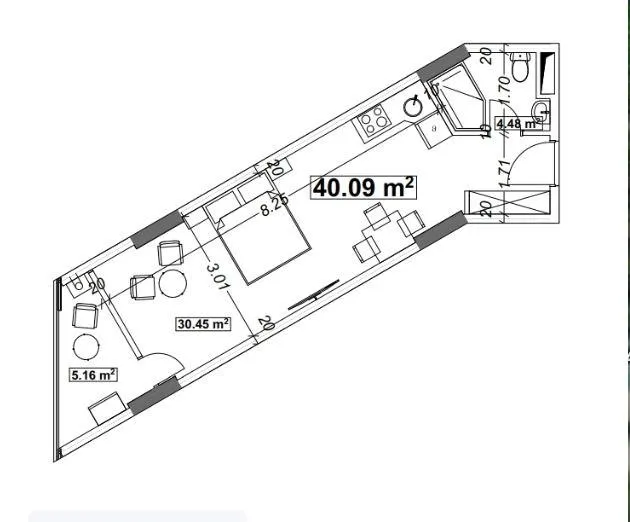 Adlia St, 14 · 40 m² · 2