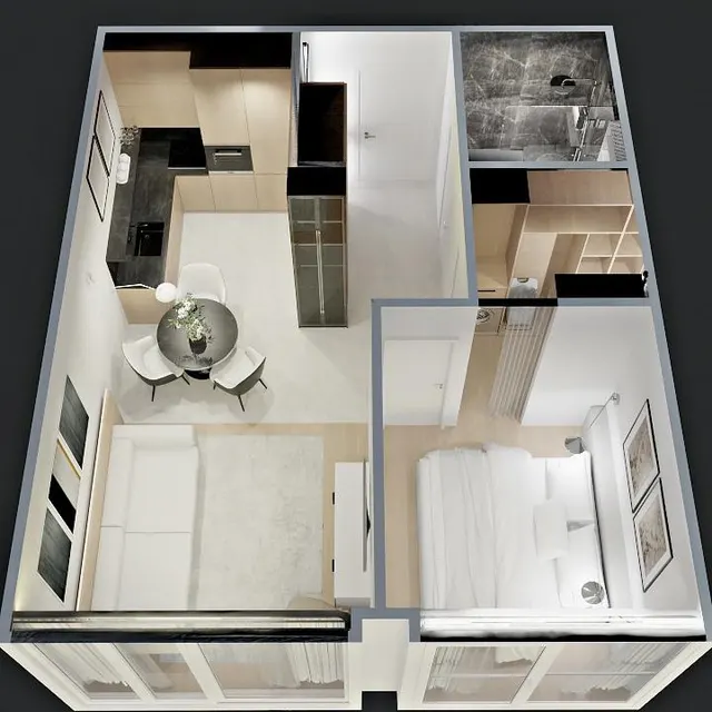 Grigol Eliava St, 49a · 44.5 m²