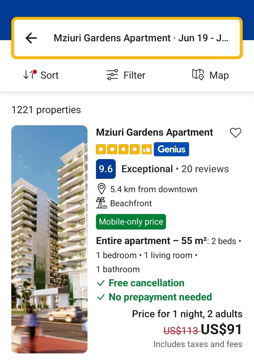 Tamar Mepe Ave, 14 · 44 m² · 8