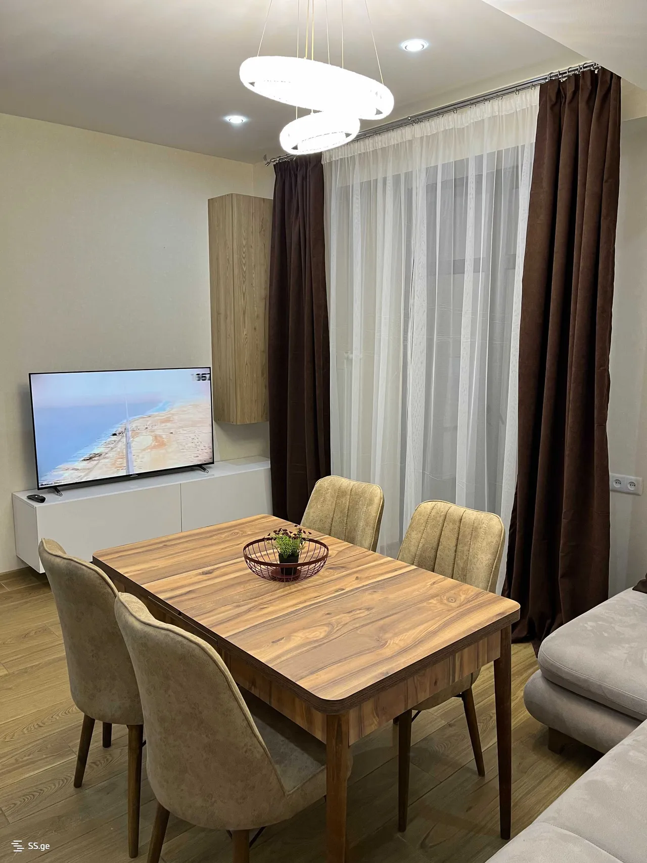 3 room Flat For Rent. Districts of Vazha-Pshavela · 5