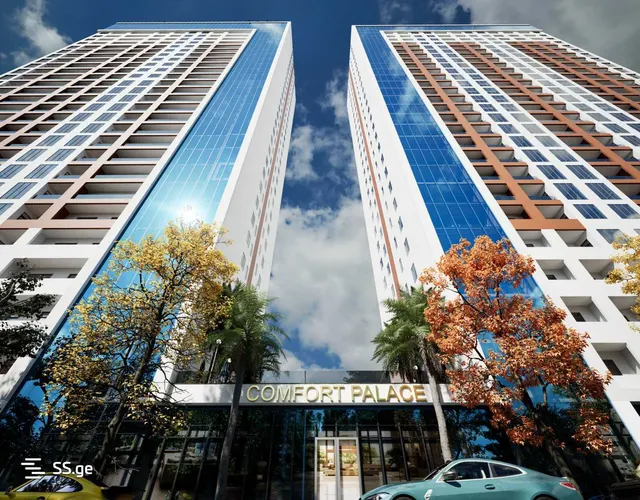 2-room, 46 m² · 8/35 floor