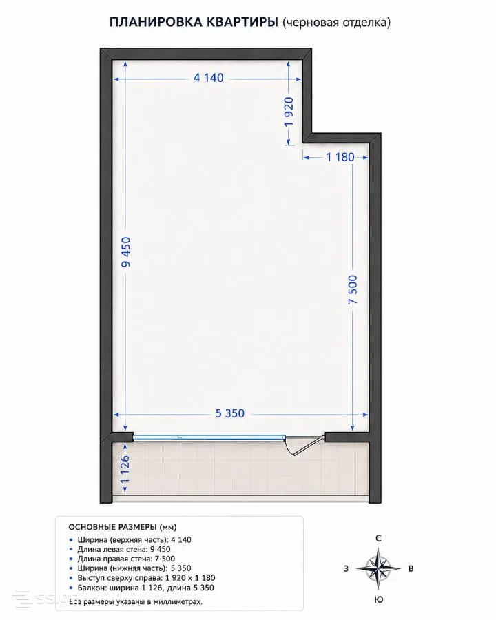 2 room Flat For Sale. Batumi · 3/12
