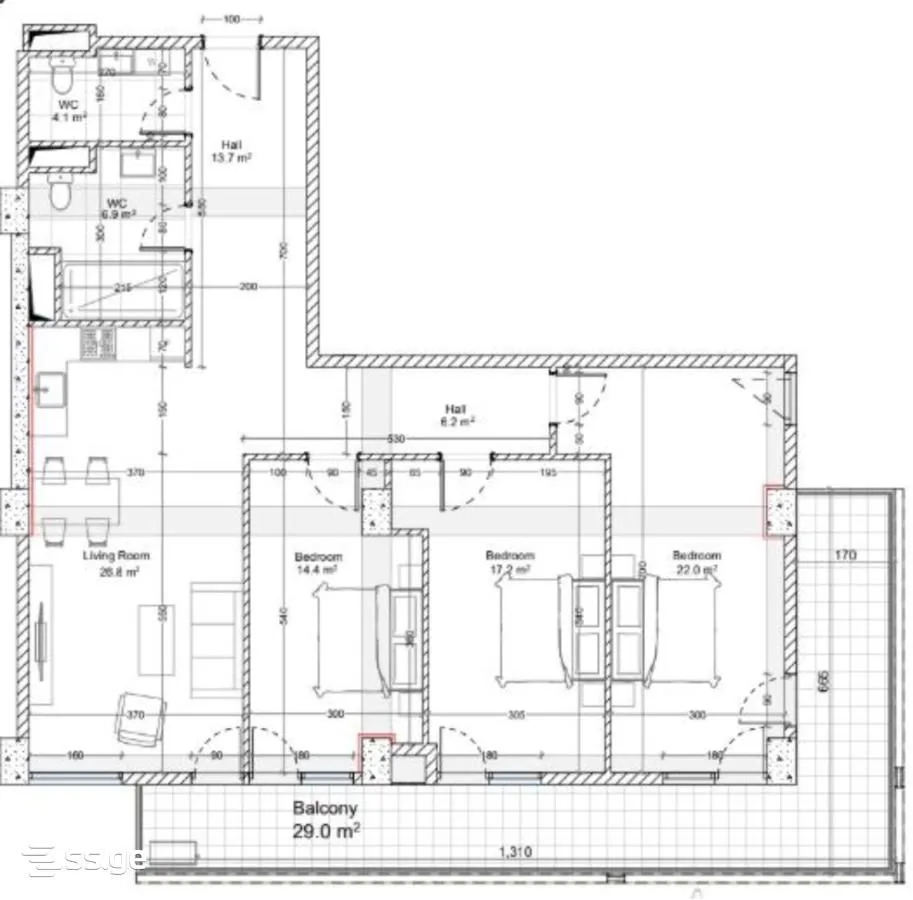 4 room Flat For Sale. Saburtalo · 10/12