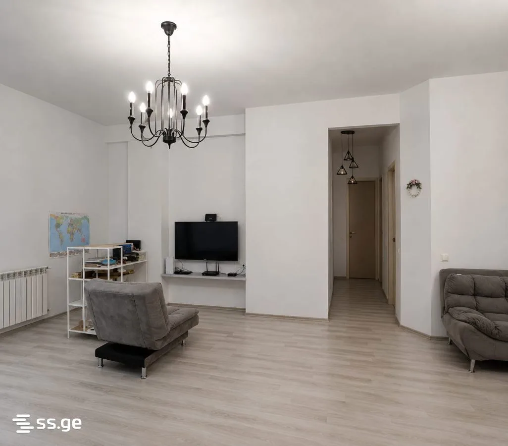 3 room Flat For Sale. Saburtalo · 4/12