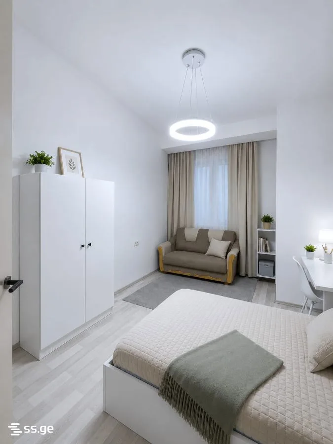 3 room Flat For Sale. Saburtalo · 7/12