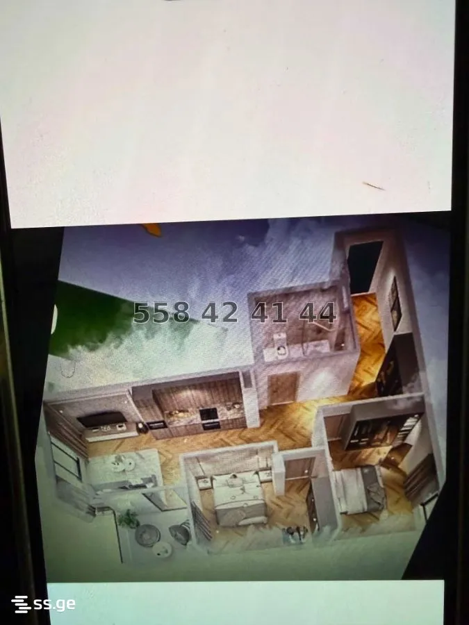3 room Flat For Sale. Didi digomi · 2
