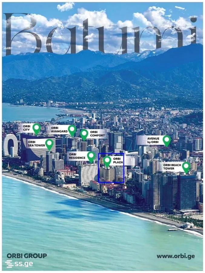 1 room Flat For Sale. Batumi · 6
